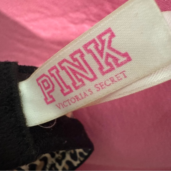 Victoria's Secret Pink Leopard Print Bra size 34B - Picture 7 of 9